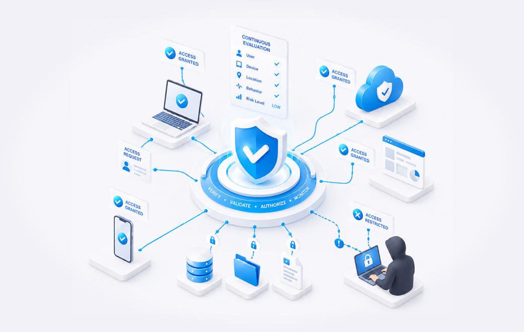 Continuous Zero Trust access decision