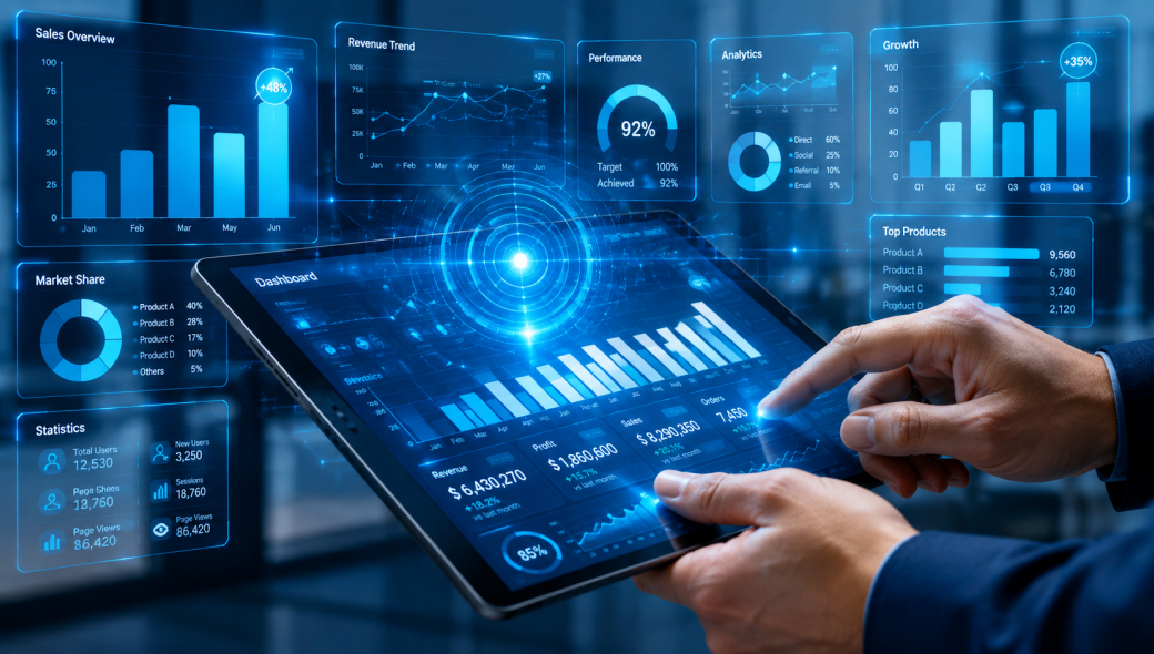 Technology project delivery dashboard